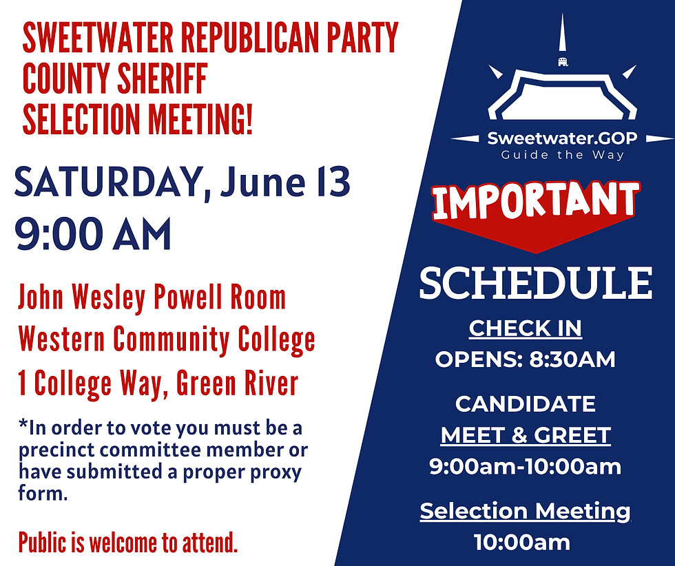 County Sheriff Selection Meeting