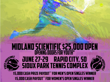 Level 4 Open: $25,000 Midland Scientific Open 