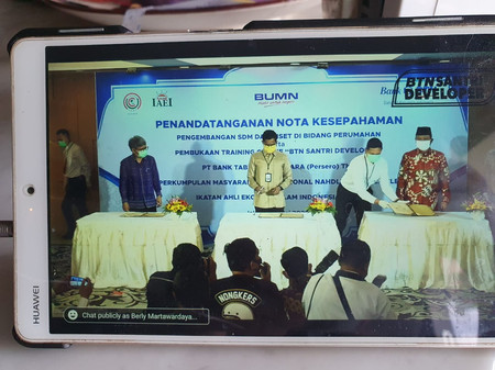 Penandatanganan Nota Kesepahaman