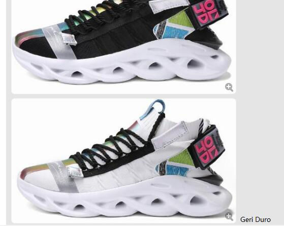 Thumbnail: Knitted Sock Sneakers - Dad Casual Shoes for Women