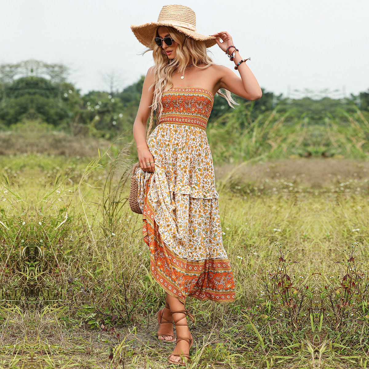 Fashion Tube Top Dress for Women