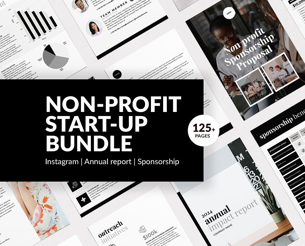 Non-profit Start-up Bundle - PLR