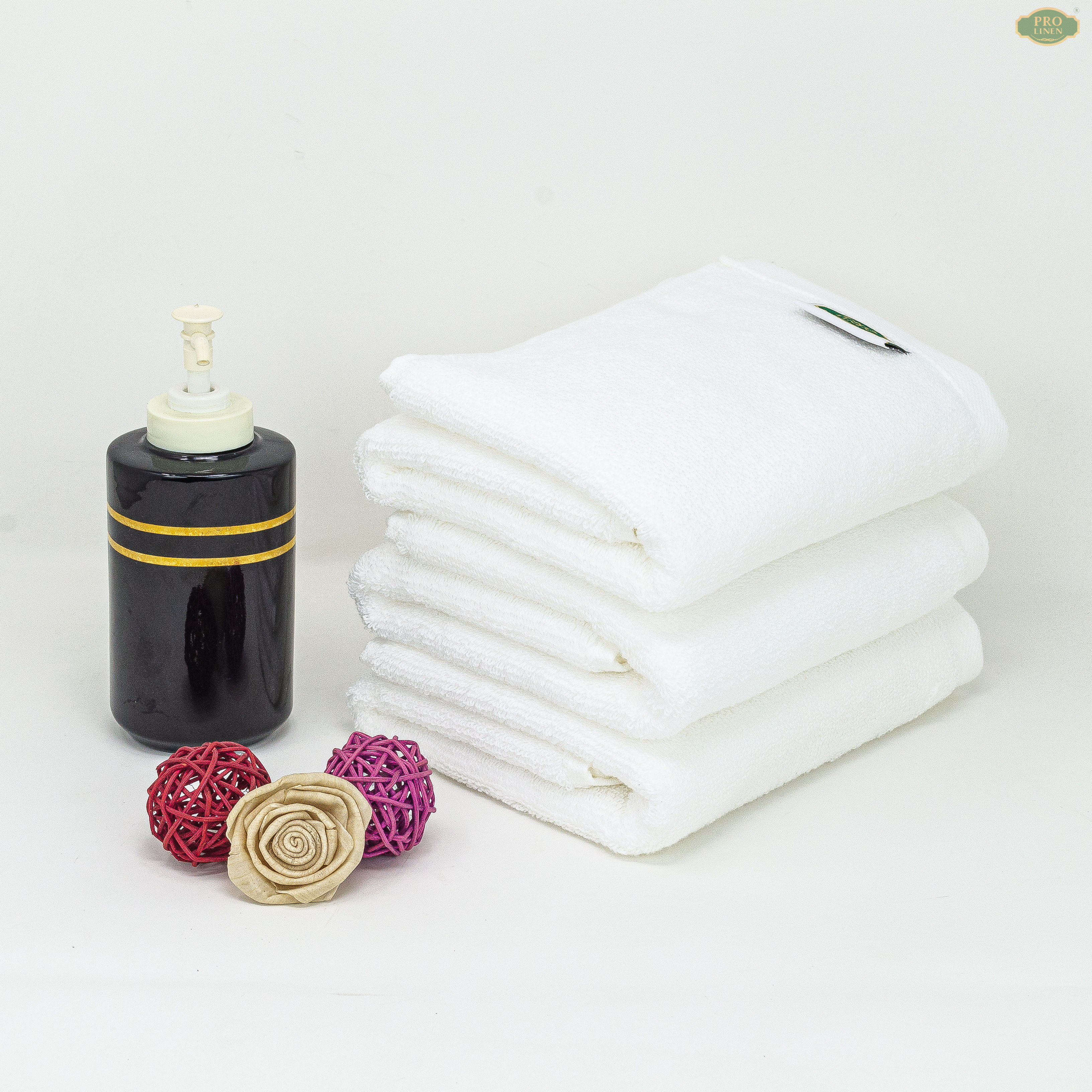 Hand Towel Hotel Plain White
