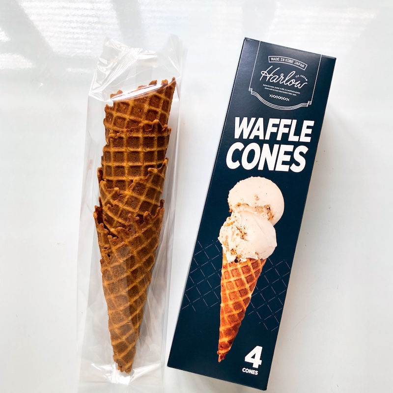 サムネイル： ICE CREAM &Waffle CONE SET OF ８ flavors  選べる８フレーバー＆ワッフルコーンセット