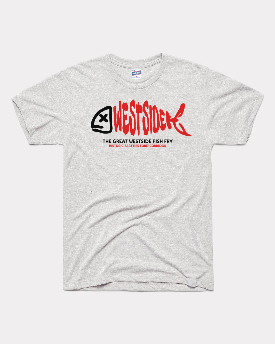 RED SNAPPER, HEAD ON | THE GREAT WESTSIDE FISH FRY - T-SHIRT