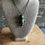 Thumbnail: Ceramic Kewpie Doll Necklace