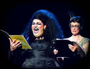 Balena as, "The First Stepsister" in Warren Martin's Operetta, "The True Story of Cinderella"