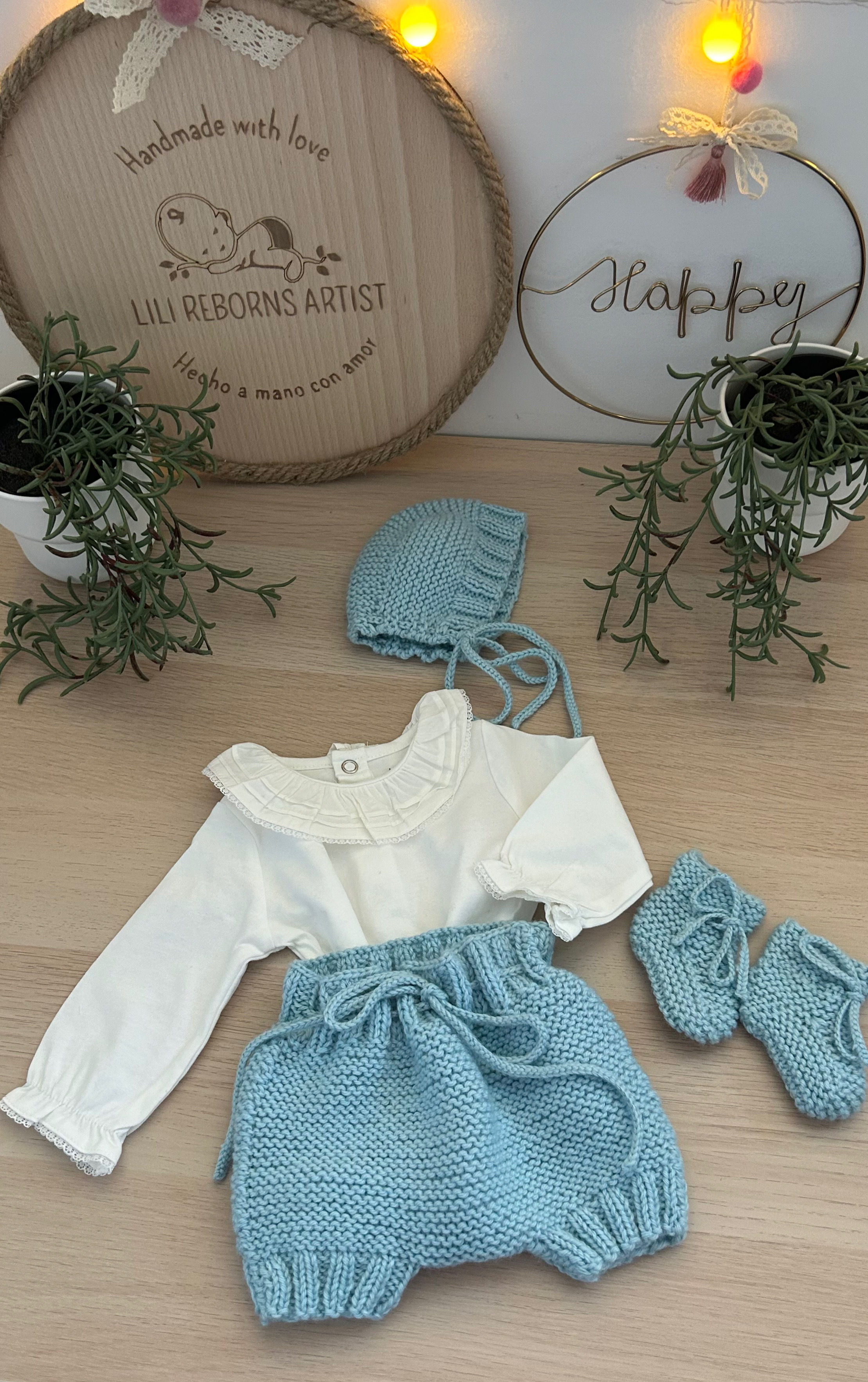 Conjunto sweet blue