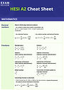 HESI A2 FREE Cheat Sheets (Updated for 2024) - HESI A2 Exam Prep