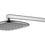 Thumbnail: Hunsdon Soft Square Fixed Shower Head