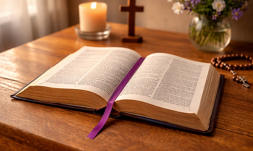 Cross with purple cloth .png