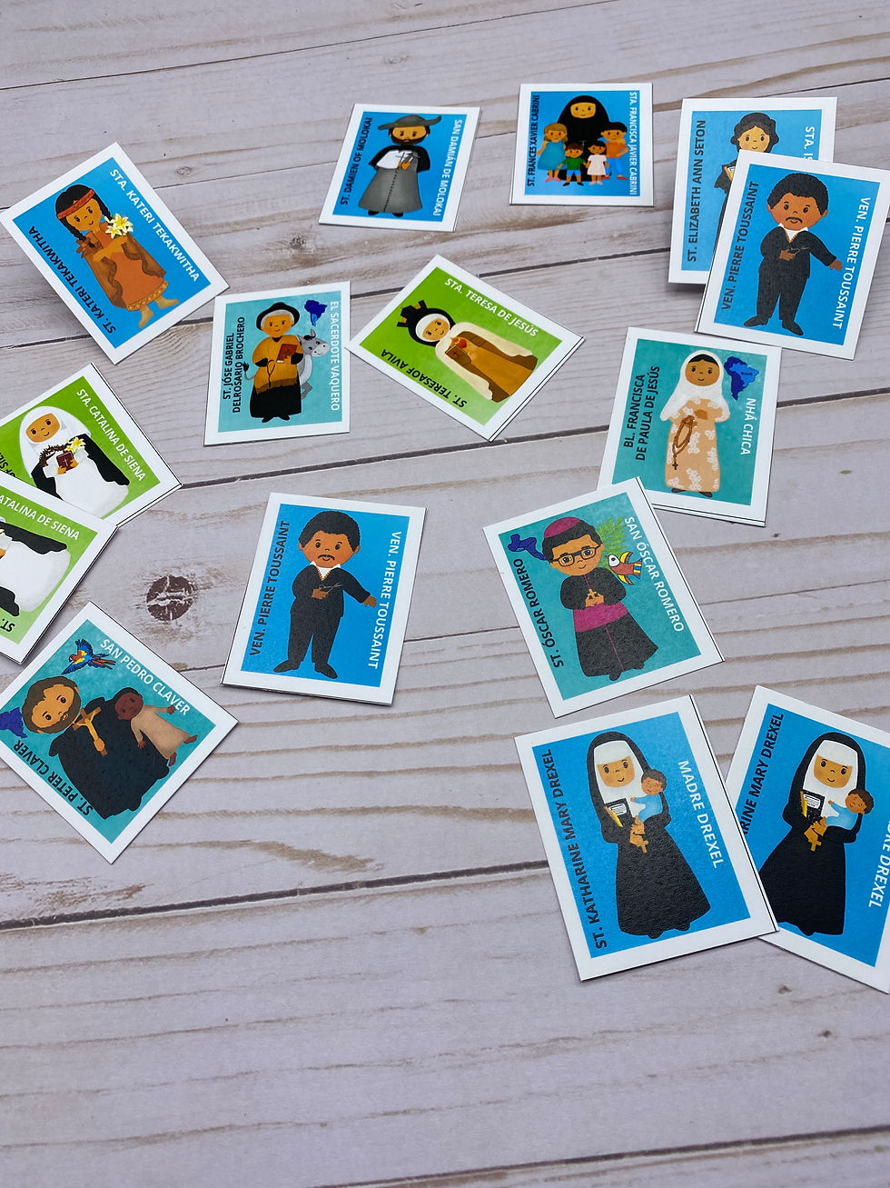 Miniatura: Juego de memoria Edición Santos