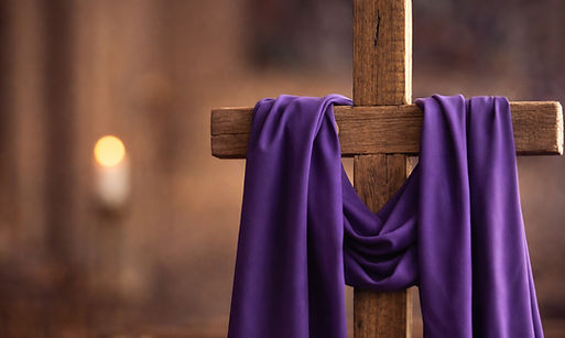 Cross with purple cloth .png