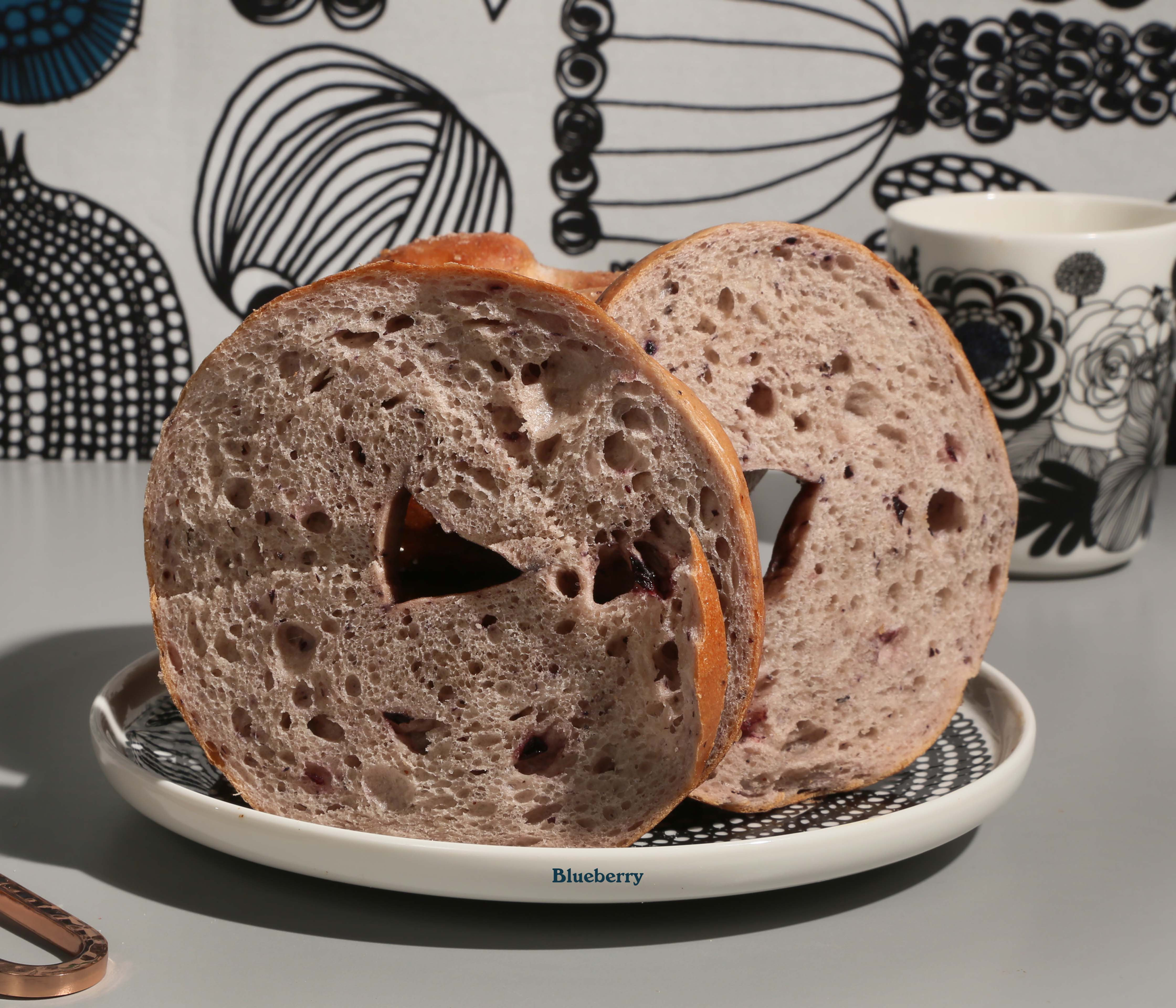 Blueberry Bagels - Wild Small Blueberries