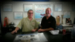Craig & George at the front counter
