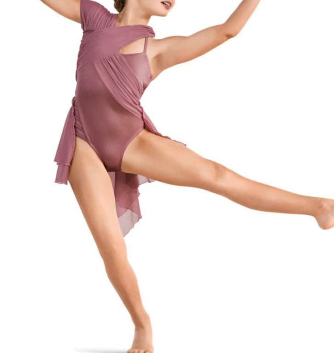 Pink Rose Lyrical Costume - Adult Small