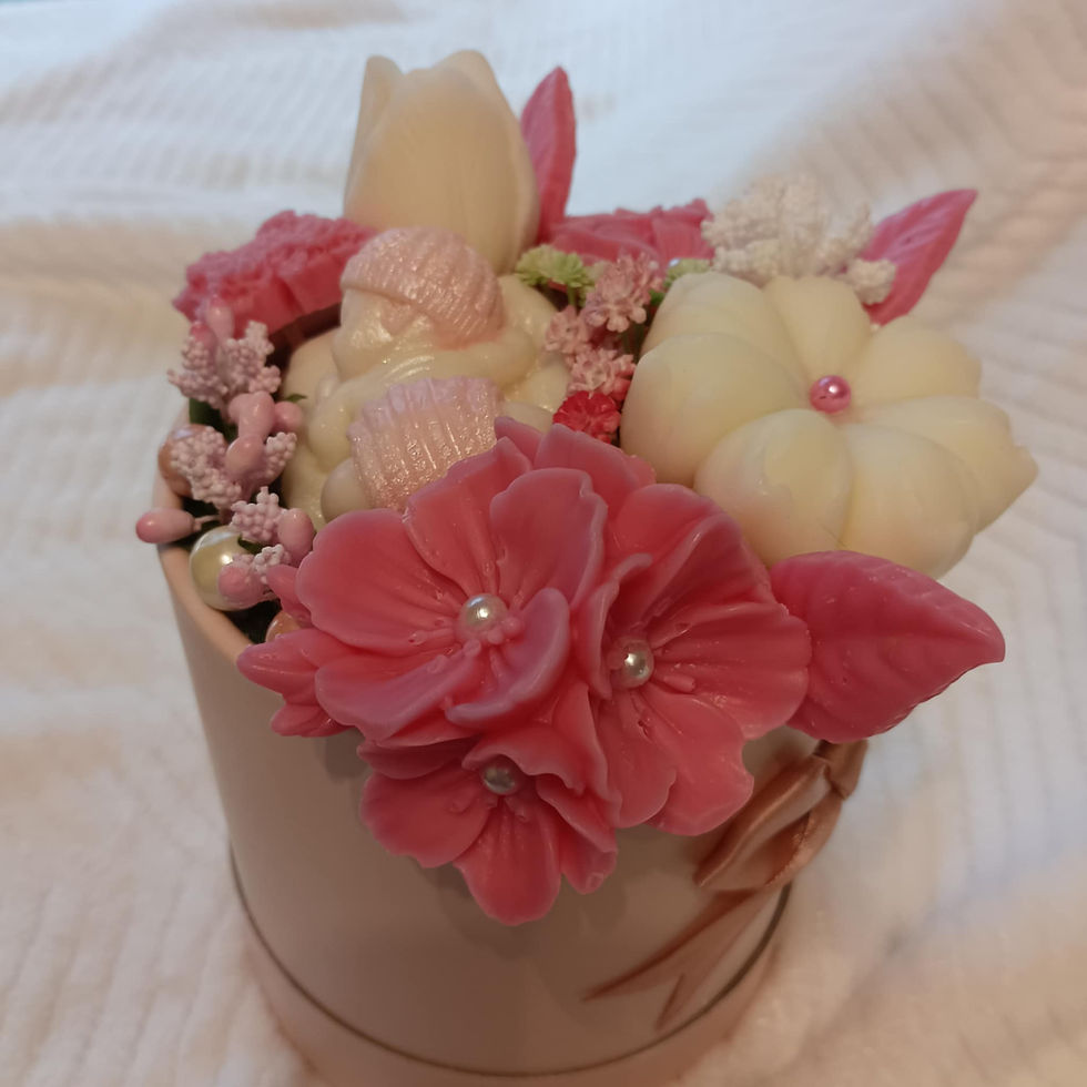 Miniature : Bouquets Naissance ou Baptême rose