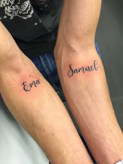 Nápisy a jména tetování | Studio Tattoo Mija | Praha 10 Vršovice