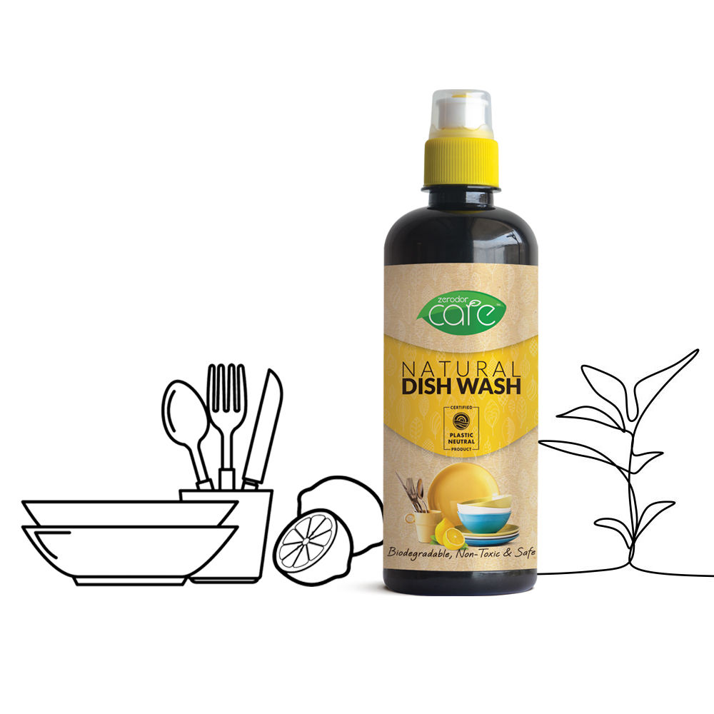 Zerodor care natural dishwash liquid