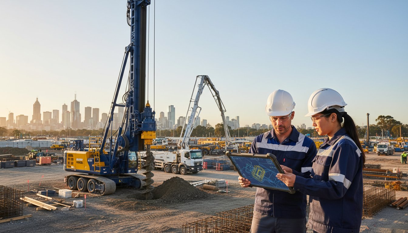 Piling Contractors Melbourne: The 2026 Engineering Guide to Deep Foundations
