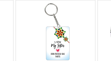 Printed Rakhi gift for your lovely sister