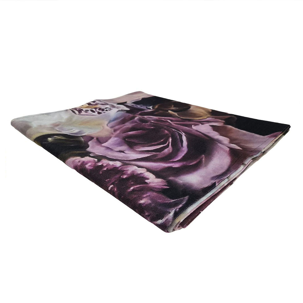 Lilac Rose Table Runner
