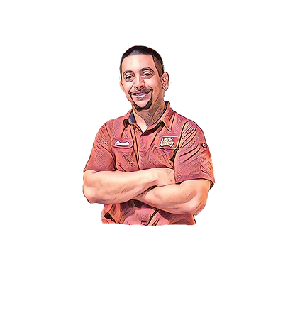 Certified mechanic, Arsenio, at Litlle Shop of Hot Rods and Auto Accessories.