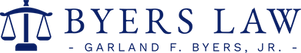 Byers Law logo with scales
