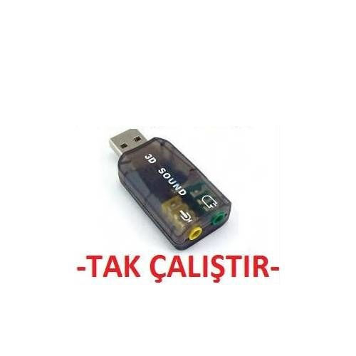 5+1 USB SES KARTI 4504a LAPTOP BİLGİSAYAR PC 3D ÇEVİRİCİ DÖNÜŞTÜRÜCÜ 5.1 BAĞLANT