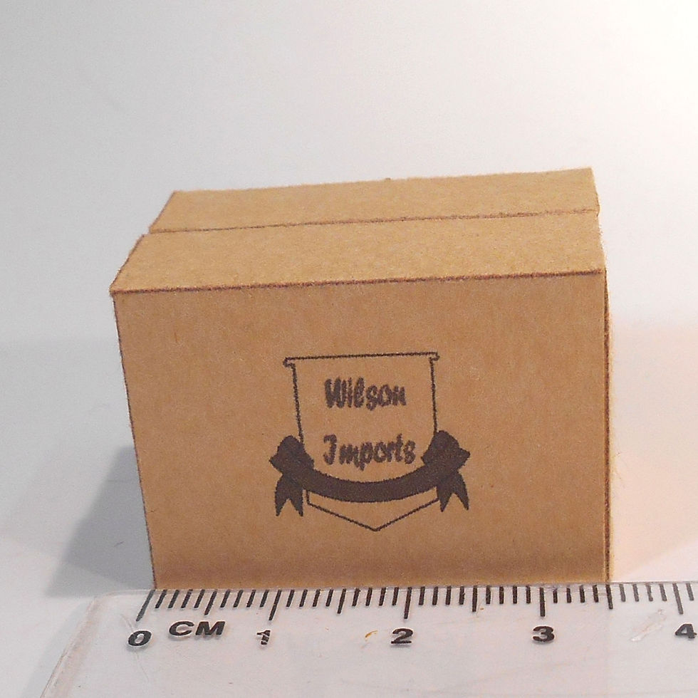 Thumbnail: Stack of 5 Brown Boxes