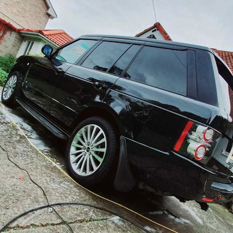 maintenance cleaning for ceramic coated range rover