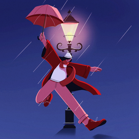 Dancing in the rain
