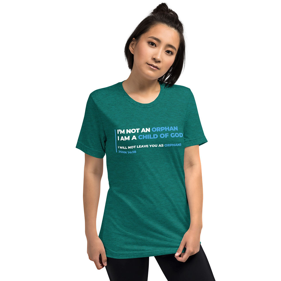 Thumbnail: I Am Not an Orphan Short Sleeve T-shirt