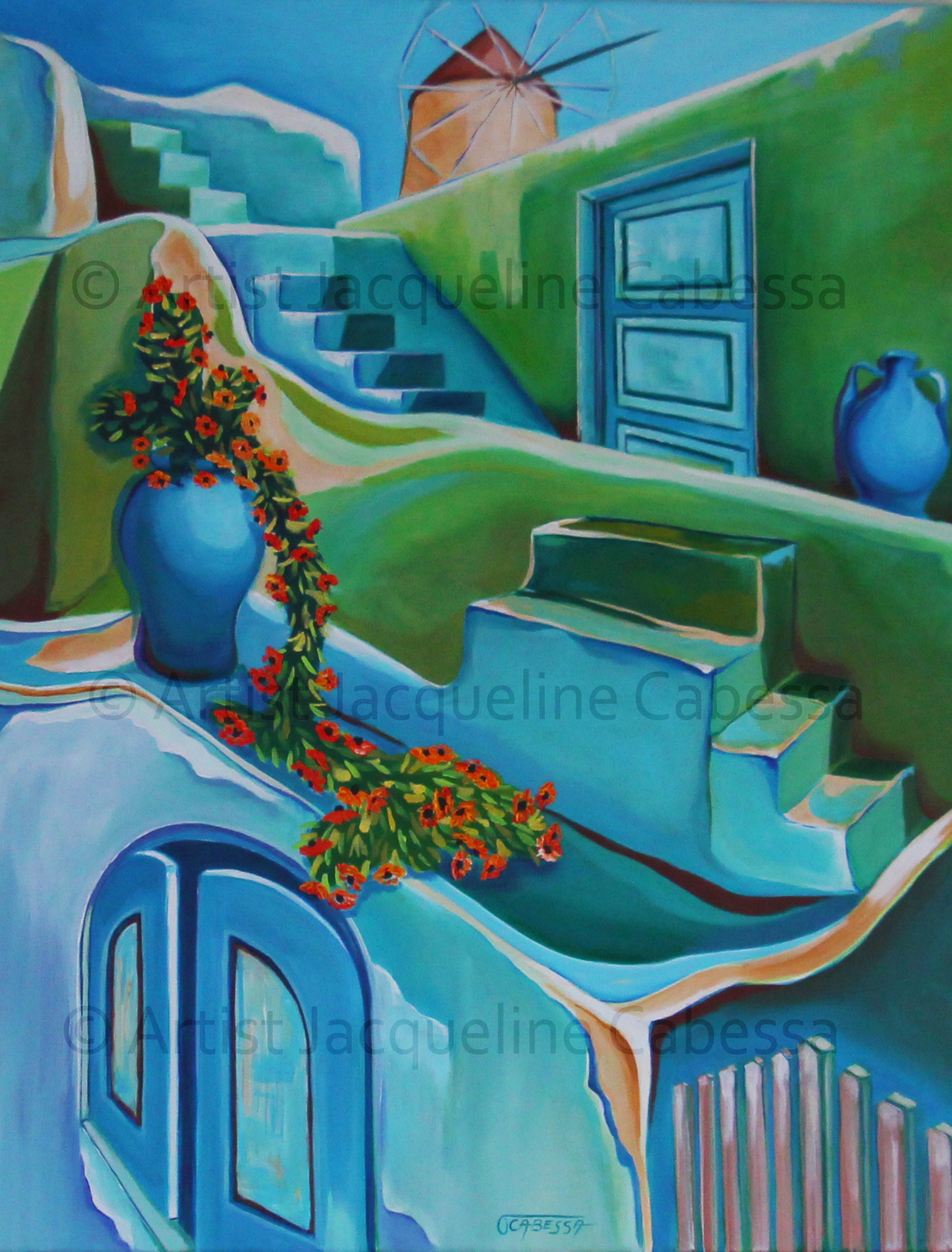 GREEN STAIRS