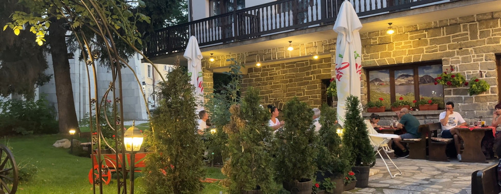 A traditional Bulgarian restaurant mehana Bai Kotse in Bansko