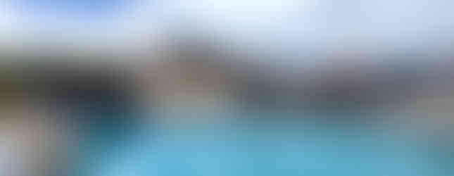 The pool at the Top of the Baths restaurant