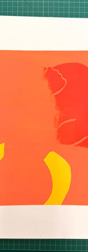 Reduktionslinolschnitt - Schritt 3