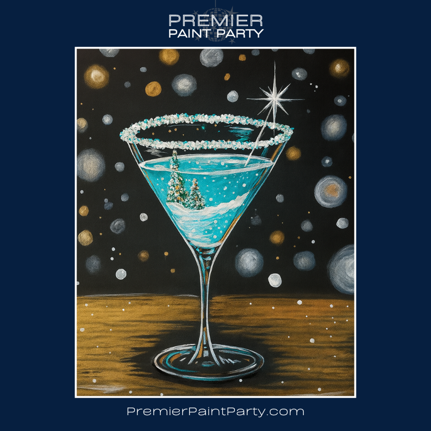 "Winter Wonderland Martini" at K Pub Saugus