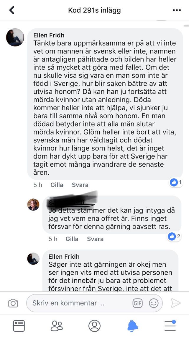 Mindre hat till folket
