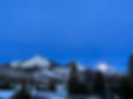 steamboat lake state park moon rise winter hahns peak 