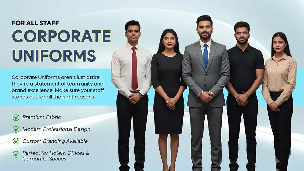 top corporate uniform manufacturer in india