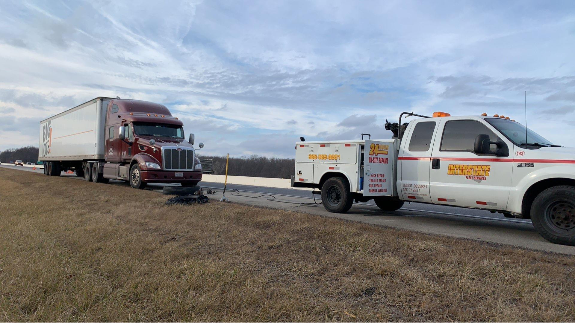 24/7 Mobile Truck Repair In Memphis Tennessee | Interstate Fleet