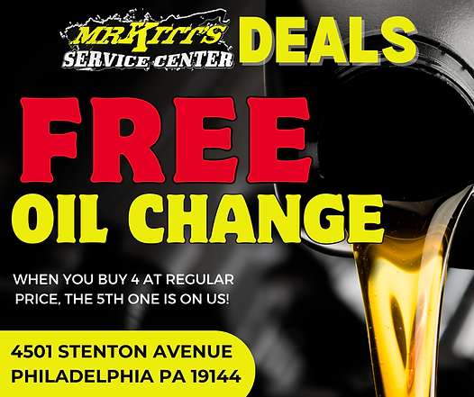 Free Oil Change 