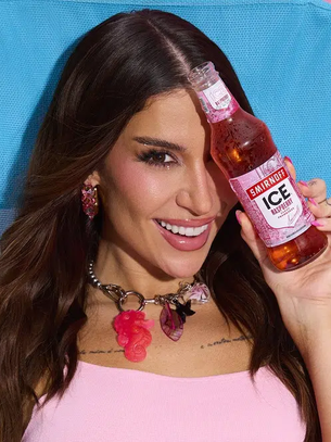 Smirnoff Ice lança sabor Framboesa e anuncia parceria com Bianca Andrade
