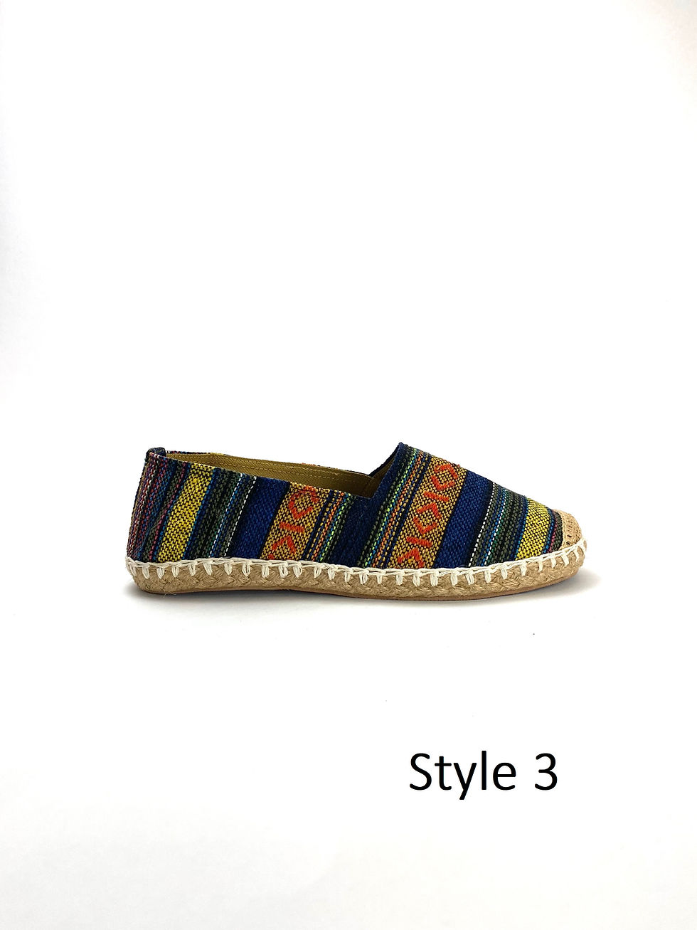 Thumbnail: Indigenous Pattern Espadrilles Shoes