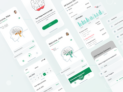 Final designs of the Neurovine App