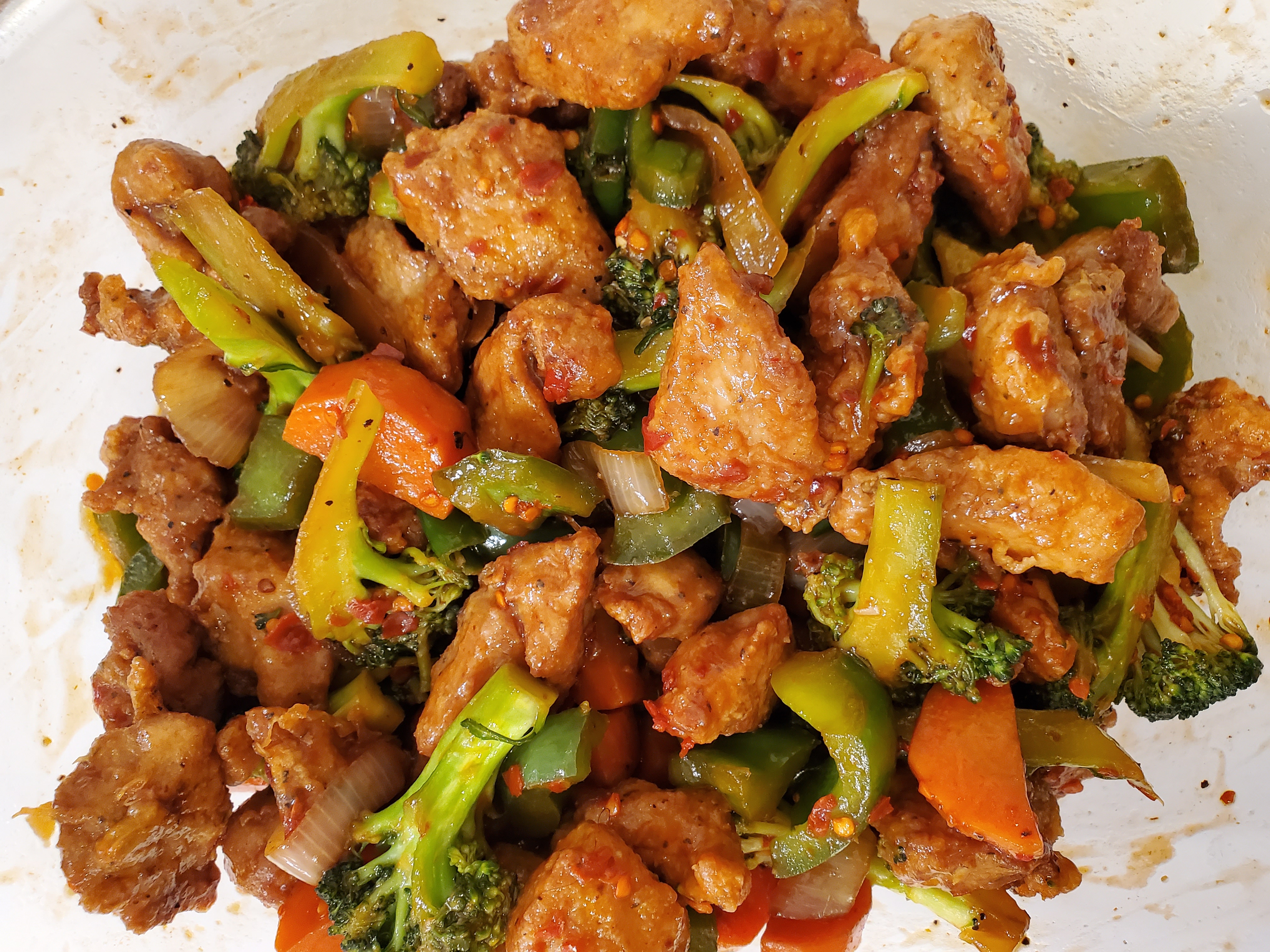 Arranged Food and Objects