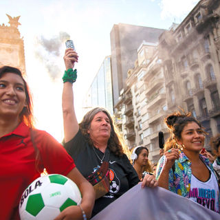Santino: "Es difícil que alguien pueda llevarse por delante a una piba plantada en sus derechos"