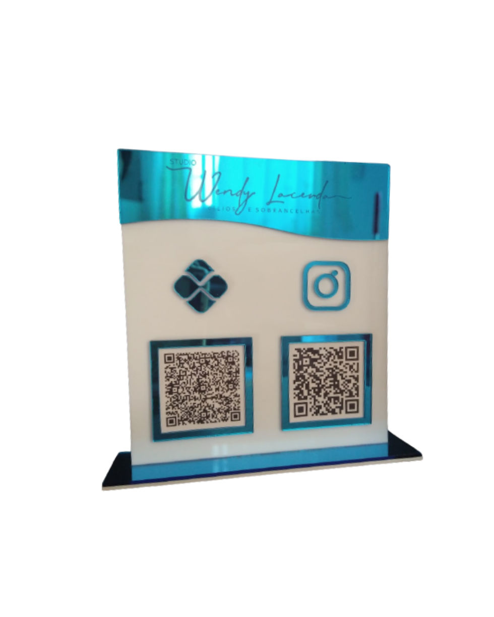 Miniatura: Placa 2QR Code 