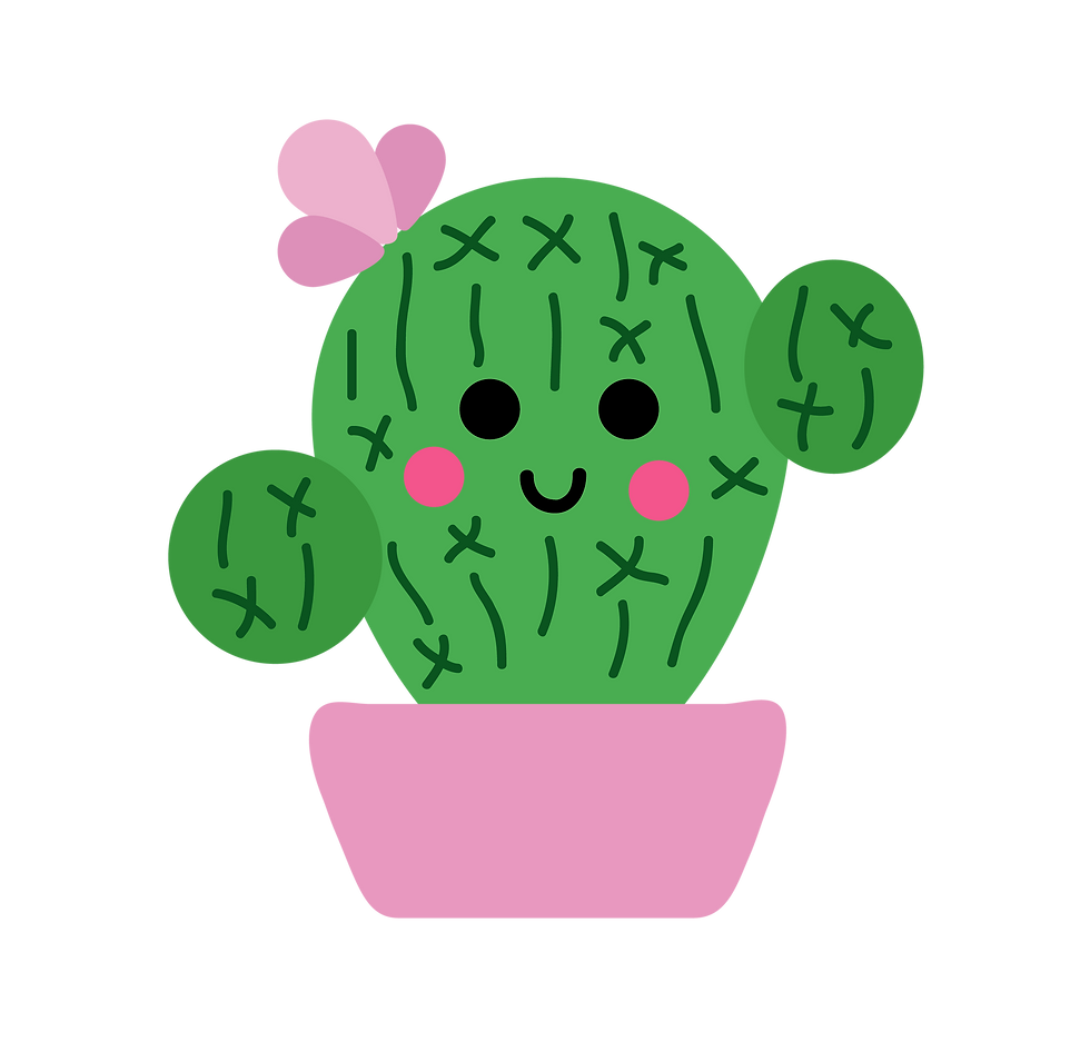 Cactus sticker